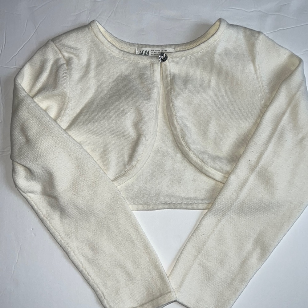 H&M girl crop sweater